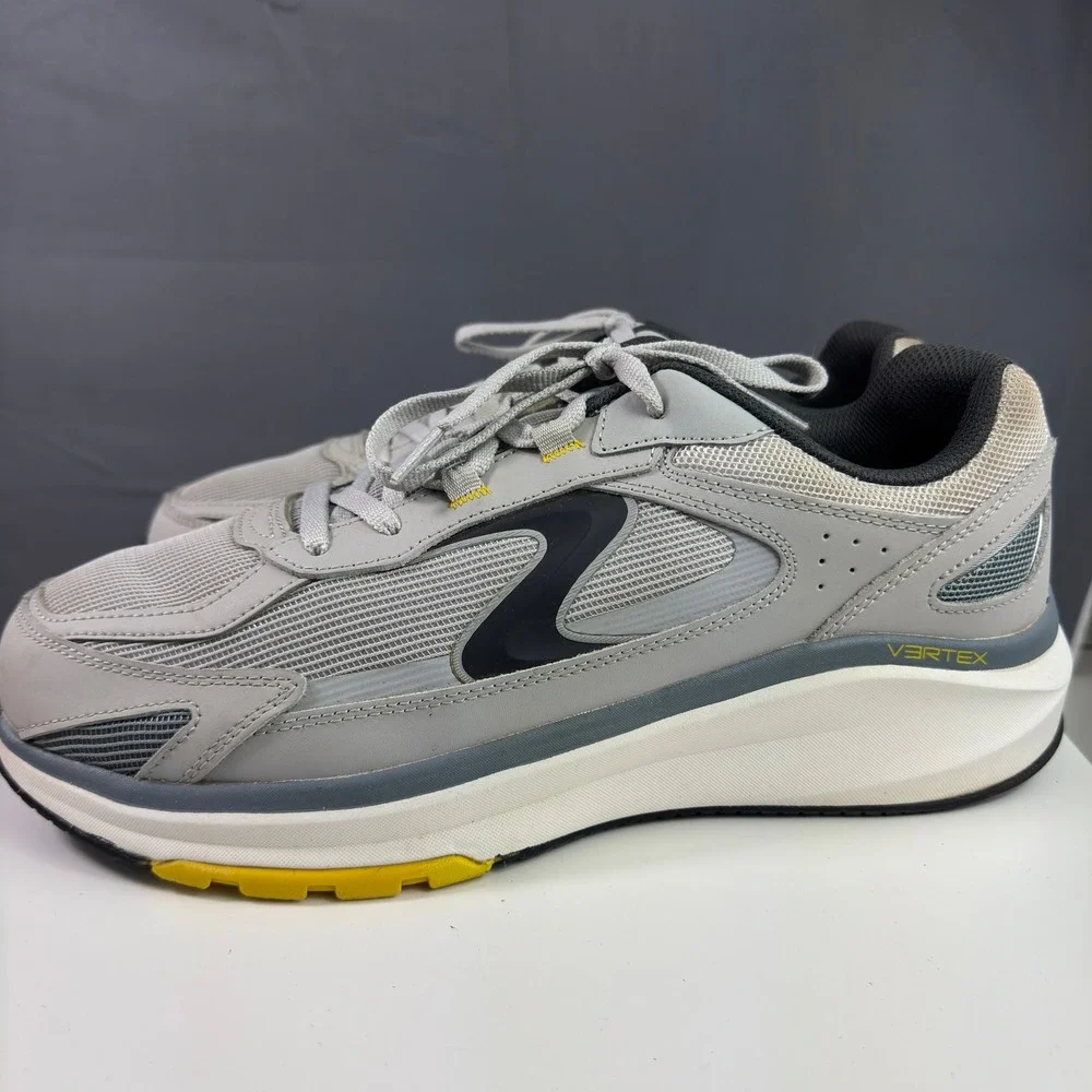 Skechers Vertex Arke Mens Size 12 Gray Wide Fit Walking Running Shoes Sneaker